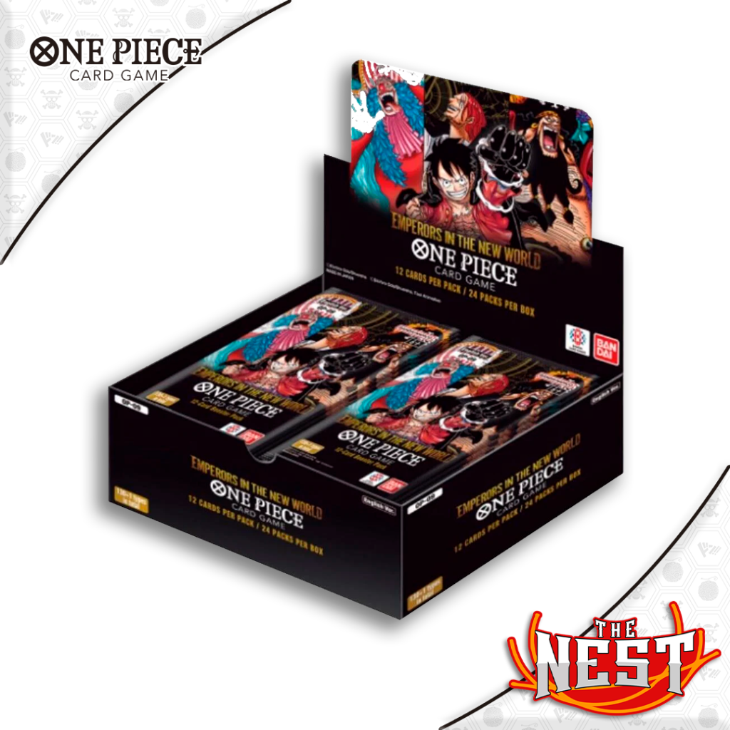 One Piece Card Game – (OP09) The New Four Emperors Booster Box