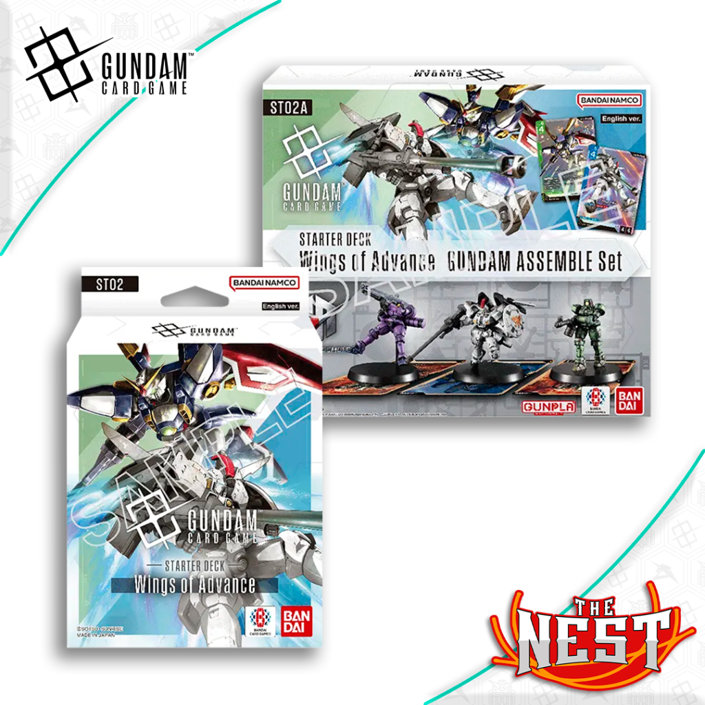[APARTADO] Gundam Card Game - (ST02/ST02A) Wings of Advance Starter Decks