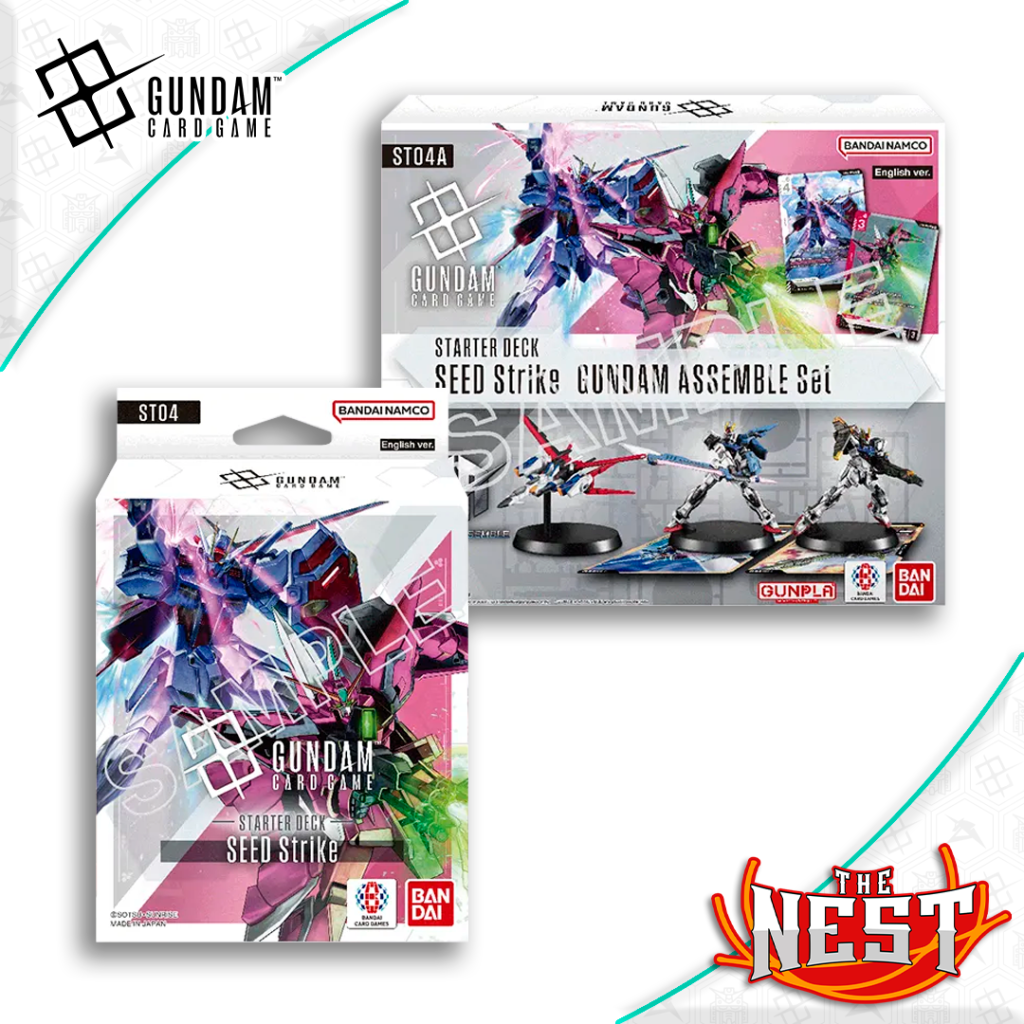 [APARTADO] Gundam Card Game - (ST04/ST04A) SEED Strike Starter Decks