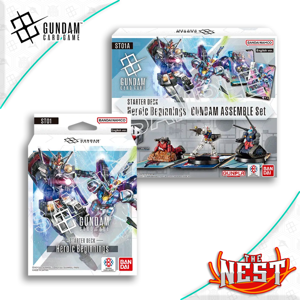 [APARTADO] Gundam Card Game - (ST01/ST01A) Heroic Beginnings Starter Decks