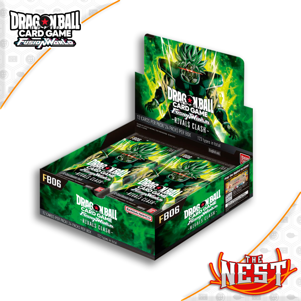 Dragon Ball Super Card Game Fusion World – (FB06) Rivals Clash Booster Box