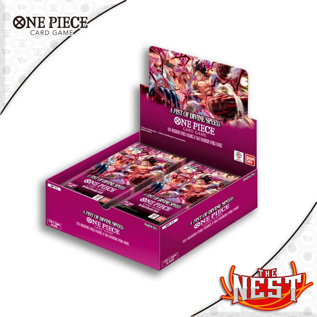 One Piece Card Game – (OP11) A Fist Of Divine Speed Booster Box
