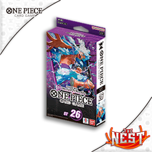 [APARTADON!!] One Piece Card Game – (ST26) PURPLE/BLACK Monkey.D.Luffy Starter Deck