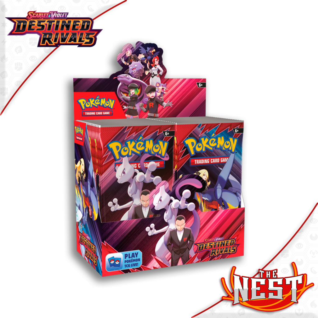 Pokémon - Destined Rivals Booster Display