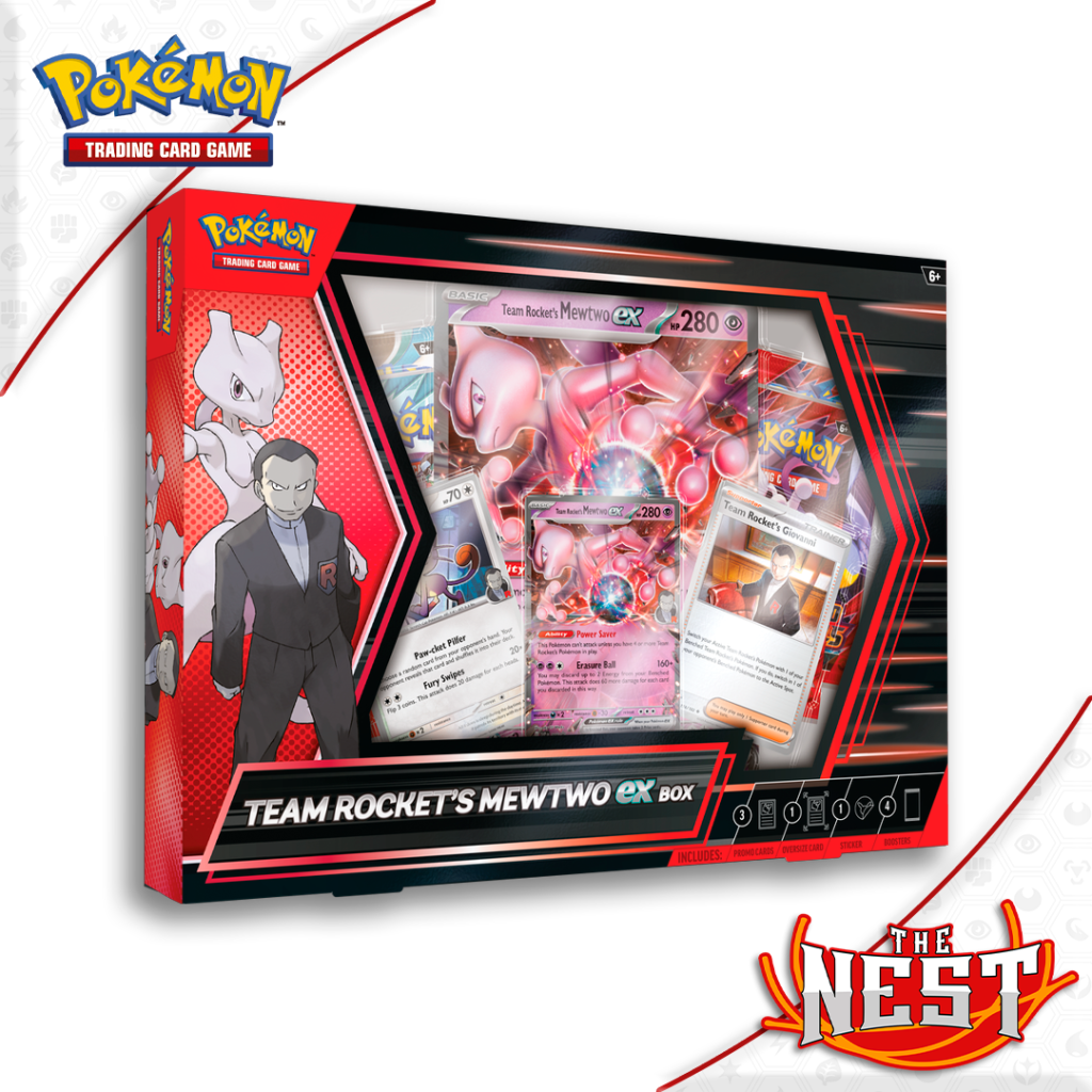 Pokémon - Team Rocket's Mewtwo ex Box