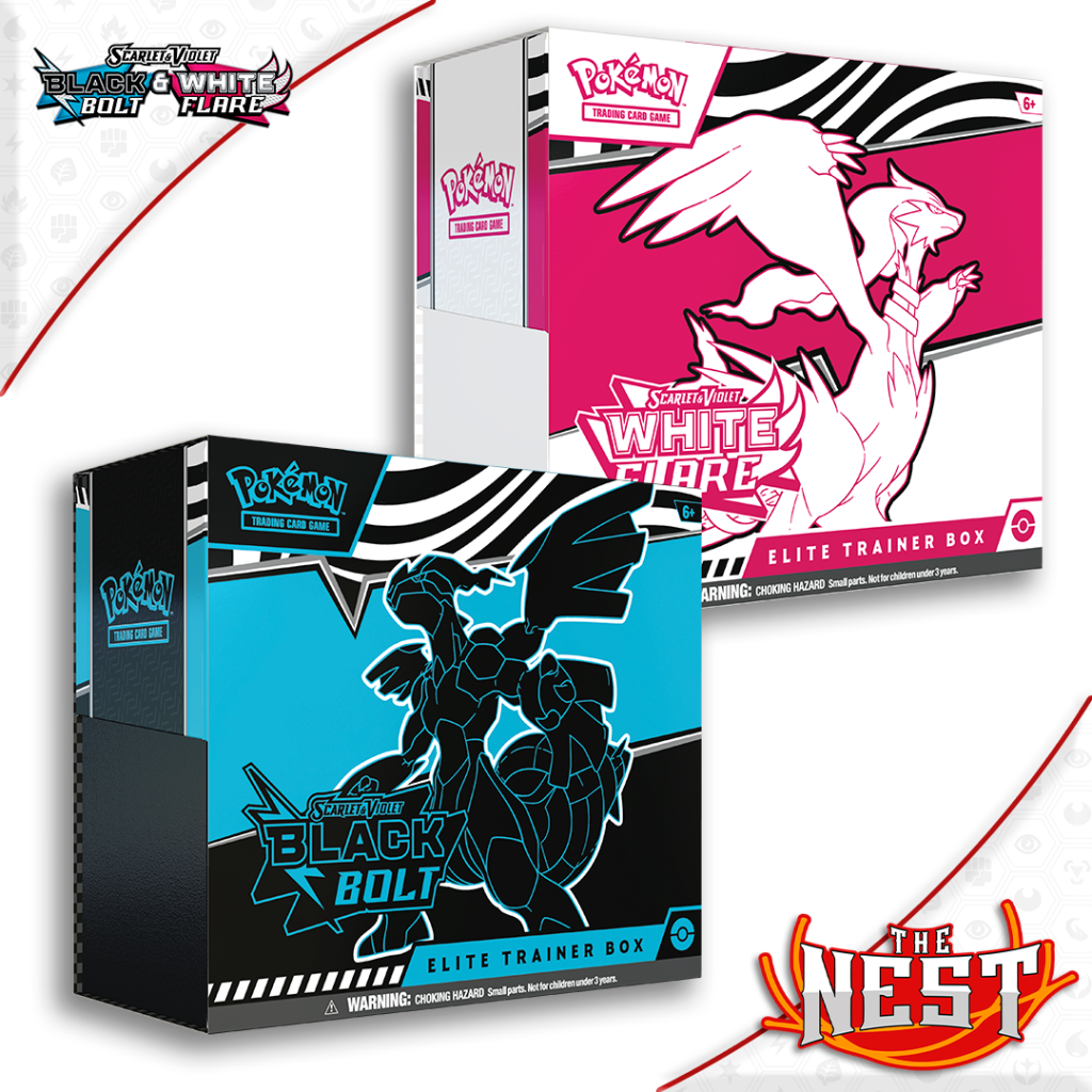 Pokémon – Black Bolt & White Flare: Elite Trainer Box