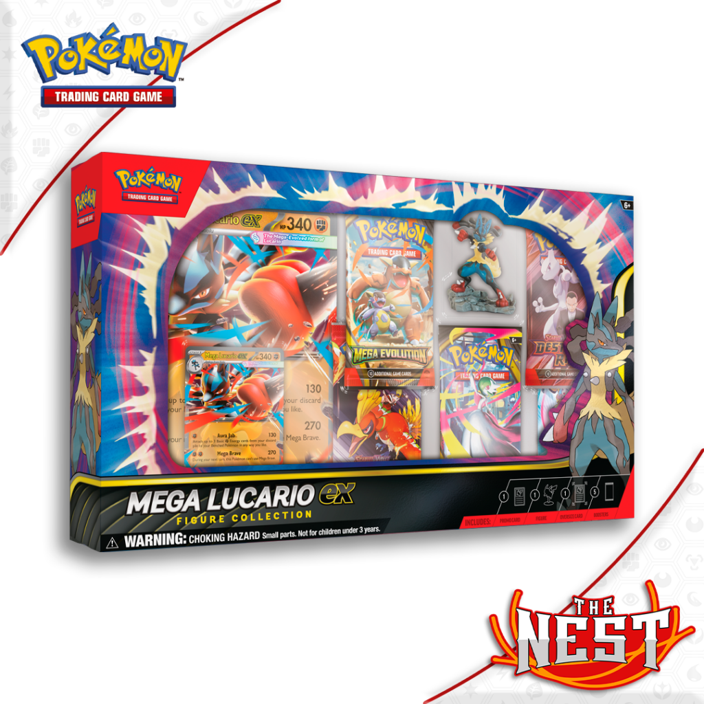 Pokémon – Mega Lucario EX Figure Collection