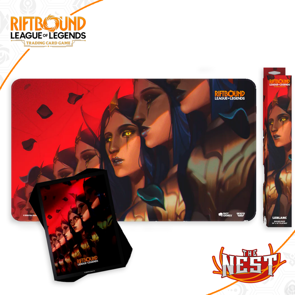 Double Kill!!!!: LeBlanc, Deceiver Playmat + LeBlanc, Deceiver Art Sleeves