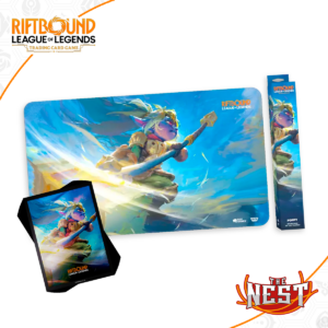 Double Kill!!!!: Poppy, Keeper of the Hammer Playmat + Poppy, Keeper of the Hammer Art Sleeves