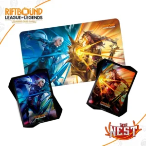 Double Kill!!!!: DIANA VS LEONA Playmat + DIANA VS LEONA Art Sleeves