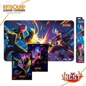 Double Kill!!!!: VI vs JINX Playmat + VI vs JINX Art Sleeves